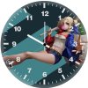 harley quinn joker ball oc wall clock