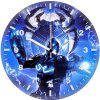 blue beetle movie artwork fo wall clock