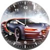 bugatti chiron superman wide wall clock