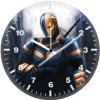 shadow of the deathstroke to wall clock