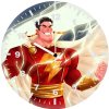 shazam art c9 wall clock