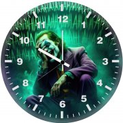 origins of the joker iw wall clock