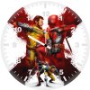deadpool and wolverine worlds collide ir wall clock