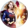 supergirl x flash kc wall clock