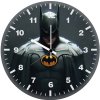 batman artwork 9v wall clock