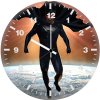 dark superman ds wall clock