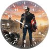 captain america in avengers doomsday yy wall clock