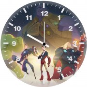 avengers minimal artwork mg wall clock