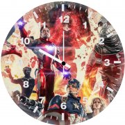 avengers infinity war cosplay 5j wall clock
