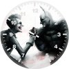 joker and bat 2h wall clock
