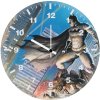 batman over gotham za wall clock