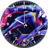 miles morales impactful qd wall clock