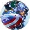 captain shield gf wall clock