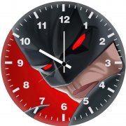 bat man different eye for everyone s6 wall clock