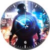 cyberpunk captain america ws wall clock