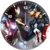 civil war bust up 0h wall clock