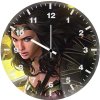 wonder woman with sword of athena kp wall clock