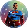 superman kryptonian power unleashed 4t wall clock