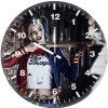 harley quinn cosplays as wall clock