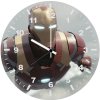 iron man digital art eu wall clock