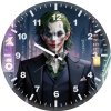 joker walking in gotham city j7 wall clock