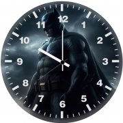 batman a hero burden qb wall clock