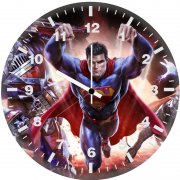 superman infinite crisis az wall clock