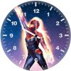 captain marvel brie mn wall clock