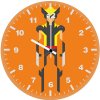 x men pixel art cn wall clock