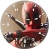 deadpool sketch artwork o5 wall clock