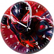 the miles morales 7f wall clock