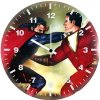 superman vs shazam ox wall clock