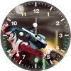 new harley quinn art lh wall clock