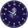 iron man minimal facet fk wall clock