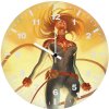 captain marvel in sky 2i wall clock