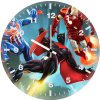 batman beyond spiderman 2099 ironman 3v wall clock