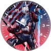 the iron man infinity ql wall clock