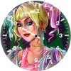 harley quinn art new 73 wall clock