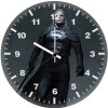 superman x witcher u7 wall clock