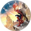 spider man deformed 6c wall clock