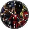 avengers infinity war digital artwork v1 wall clock