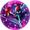 miles spiderman yo wall clock