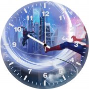 spiderman unlimited iilustration gs wall clock