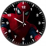 cgi spider man zo wall clock