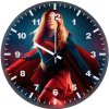 milly alcock as supergirl woman of tomorrow 8v wall clock