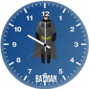 batman illustration ue wall clock