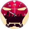 iron man mask 8g wall clock