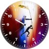 superman strength and grace c8 wall clock