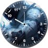 pearlescent moon knight fk wall clock
