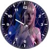 gwen stacy cosplay girl ic wall clock